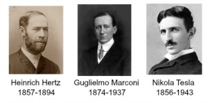 How the radio was born Hertz Tesla Marconi