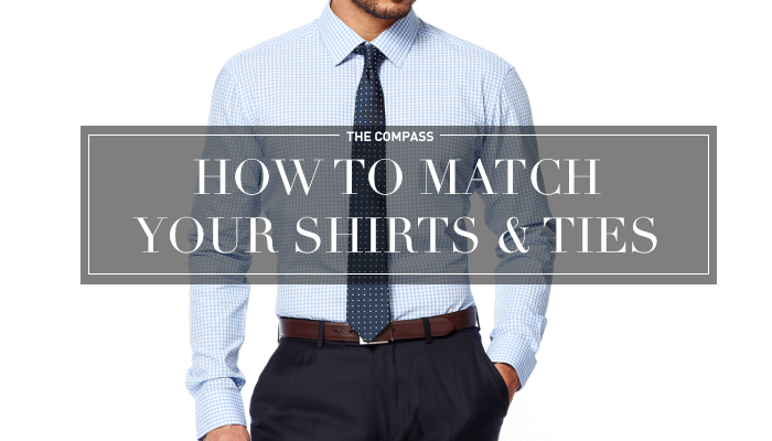 How to match your tie with the shirt?